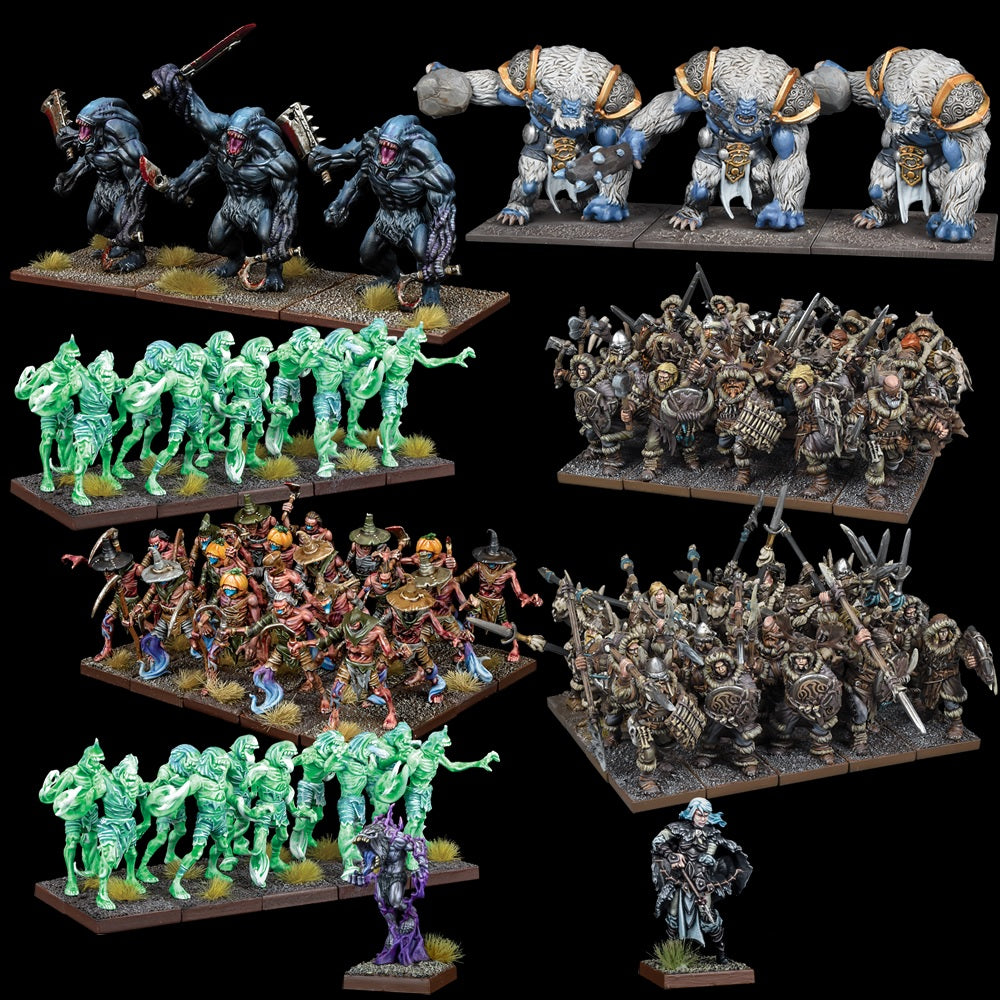 Kings of War Shadows in the North 2-Player Starter Set - New Gamers Edition