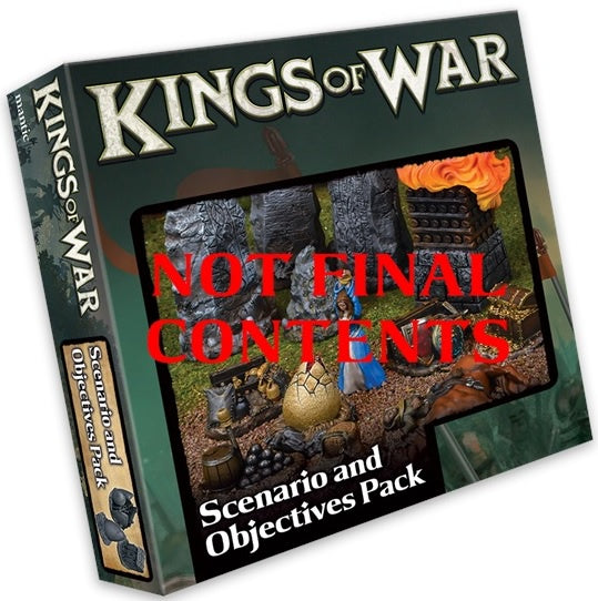 Kings of War Third Edition Scenario and Objective Set for Exciting Fantasy Battles