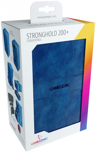 Large and Sturdy Gamegenic Stronghold 200+ XL Deck Box in Blue Color