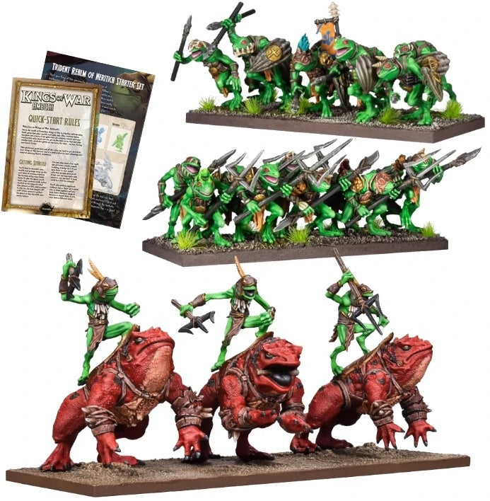 Starter Set for Ambush in the Trident Realm of Kings of War Strategy Game