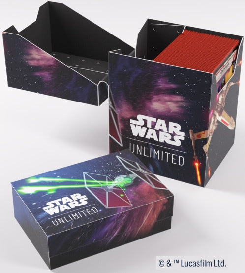Gamegenic Soft Storage Crate for Star Wars Unlimited - Ideal for X - Wing and TIE Fighter Card Games