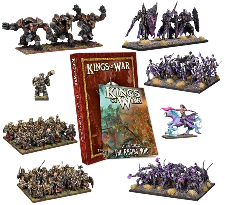 Kings of War The Raging Void 2-Player Starter Set for Fantasy Gaming
