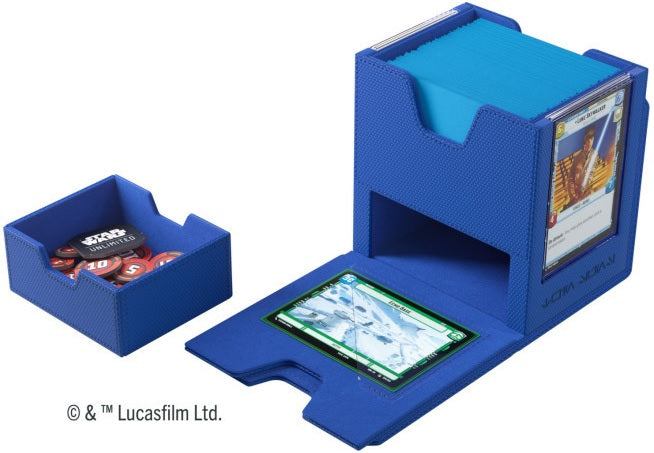 Gamegenic Blue Twin Suns Deck Pod for Star Wars Unlimited