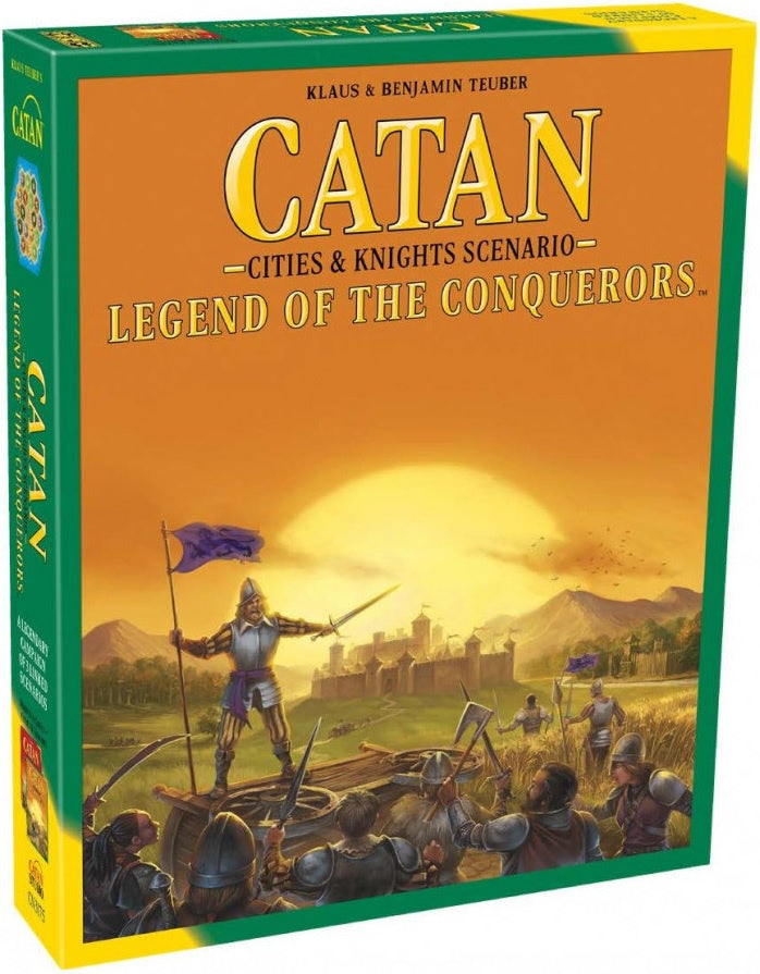 Catan: Legend of Conquerors - An Intense Cities & Knights Scenario