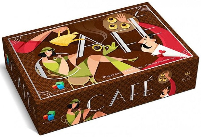 Café Board Game: 1 - 4 Players Coffee Supply Chain Challenge