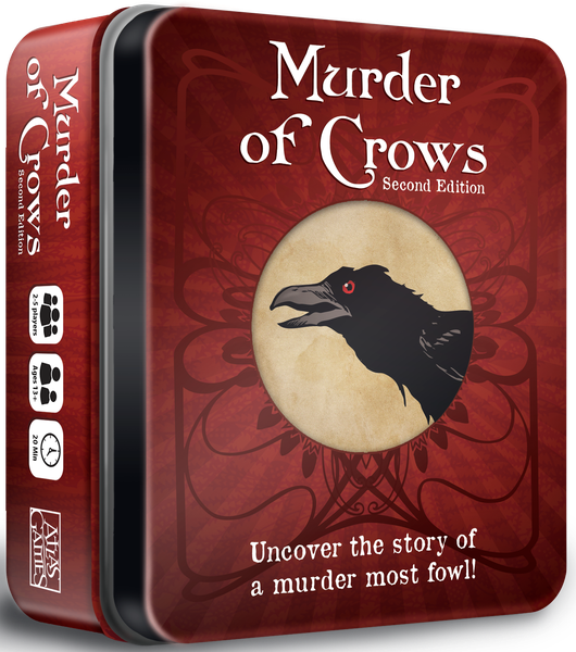 Exciting Murder of Crows Collectible Tin Game