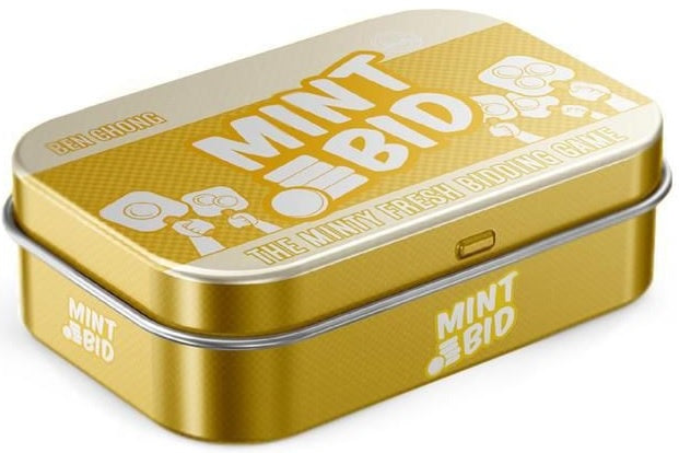 Refreshing and Compact Mint Bid: An Exciting Auction Game for 1 - 6 Players