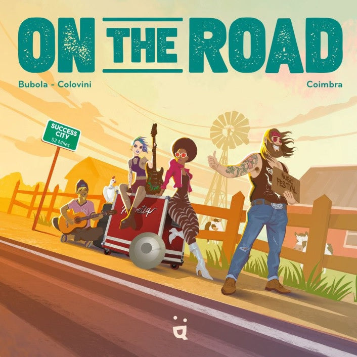 On the Road: An Exciting Band Tour Board Game for 2 - 4 Players
