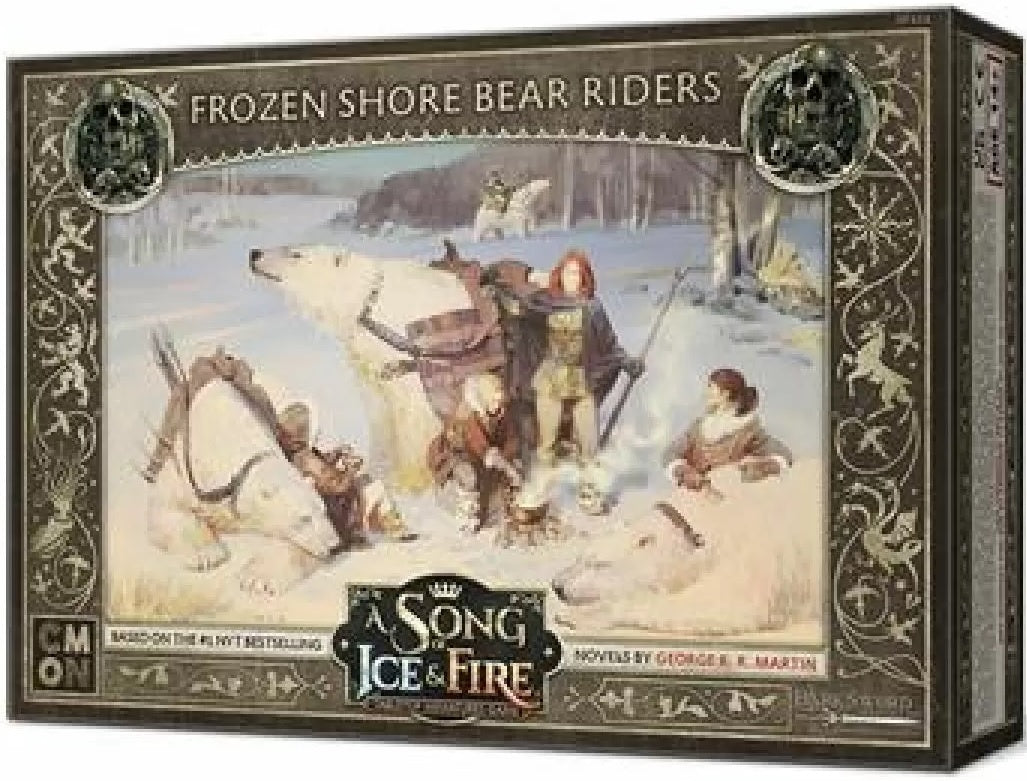 Hardy Frozen Shore Bear Riders for A Song of Ice and Fire Tabletop Game