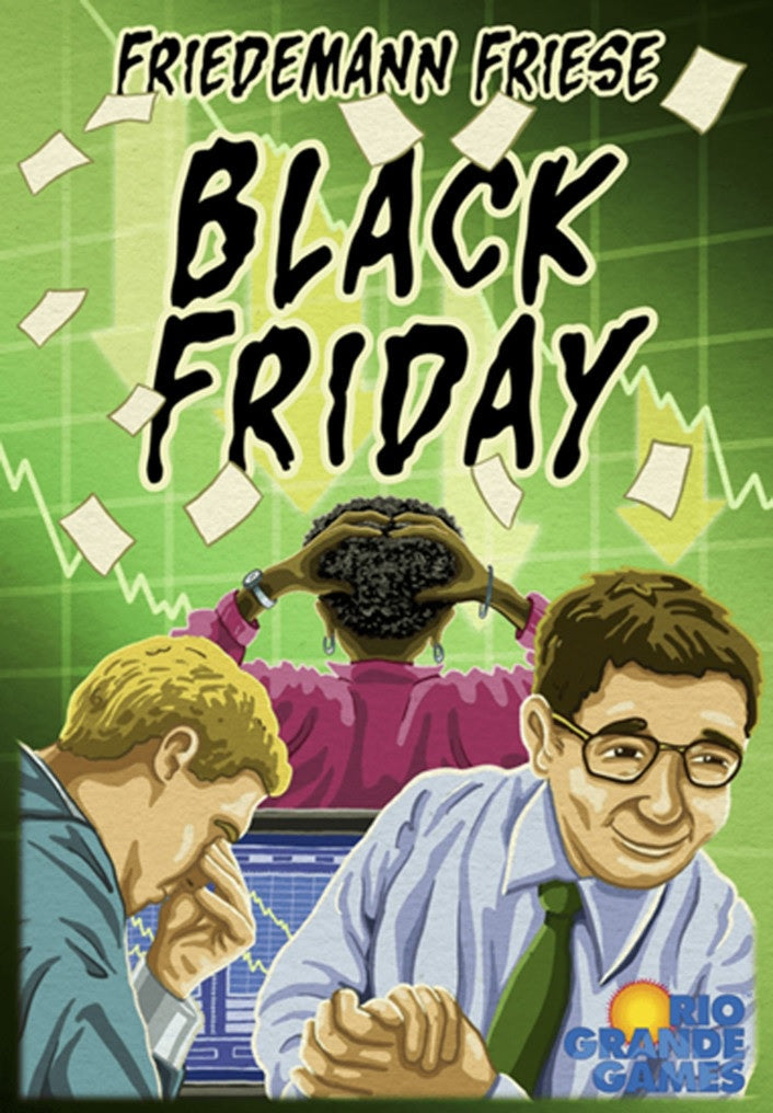 Revamped Black Friday Stock and Gold Investment Board Game for 2 - 5 Players