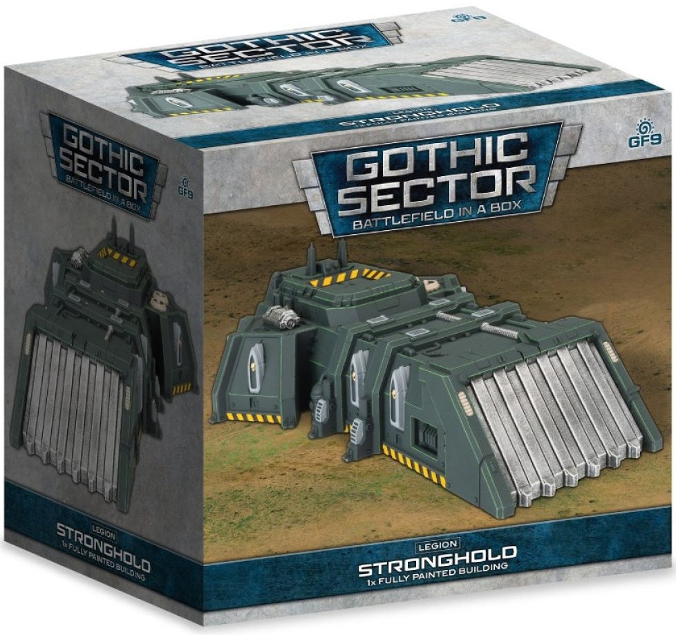 Pre - painted Gothic Sector Legion Stronghold: Battlefield in a Box