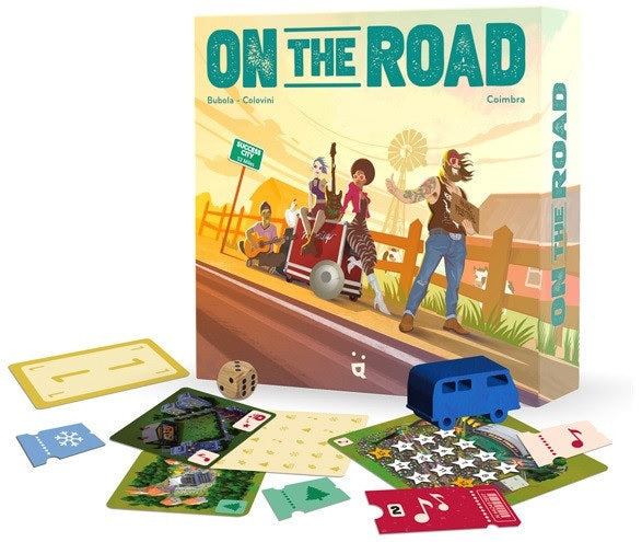 On the Road: An Exciting Band Tour Board Game for 2 - 4 Players