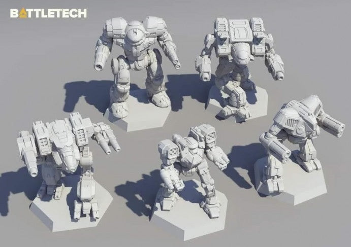 Advanced BattleTech Clan Support Star Set for Intense Battles