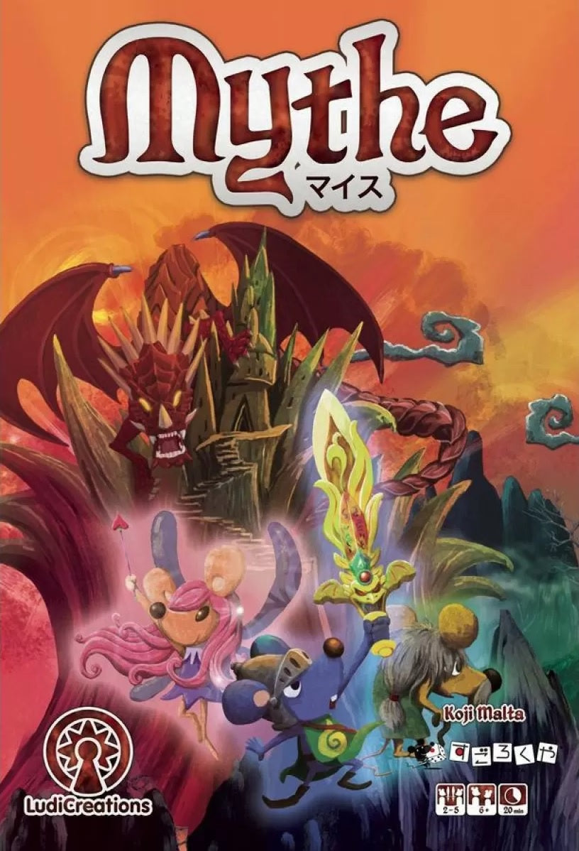 Mythe Fantasy Board Game - The Quest for the Golden Sacred Cheese