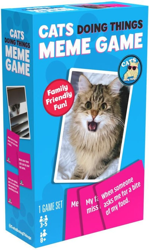Hilarious Cat Meme Creation Game for Family Fun