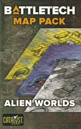 Exciting BattleTech Alien Worlds Map Pack for 2 - 10 Players