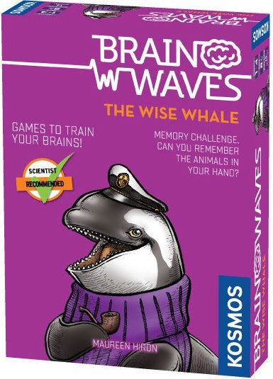 The Wise Whale Brain Waves Memory Card Game