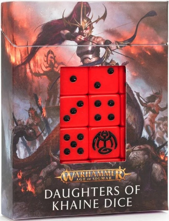 Age of Sigmar Daughters of Khaine Gaming Dice Set - 85-23 Model