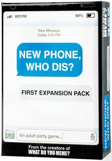 First Expansion Pack for the Popular New Phone, Who Dis™ Game