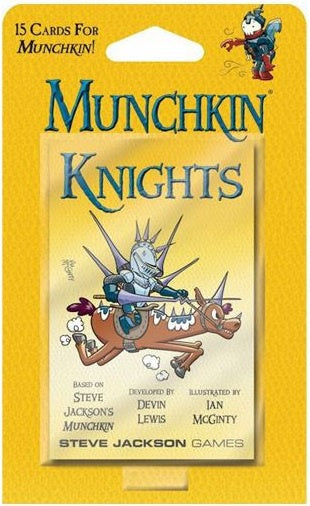 Munchkin Knights Booster Pack - An Exciting Addition for Munchkin Card Game
