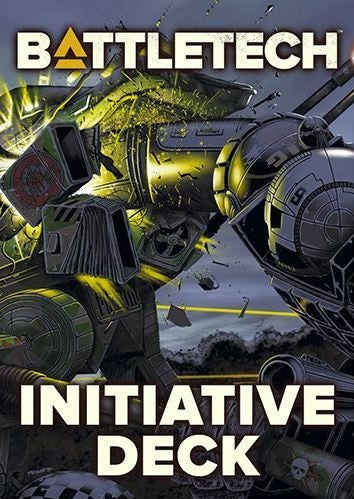 BattleTech Tactical Initiative Card Deck for Enhanced Battlefield Strategies