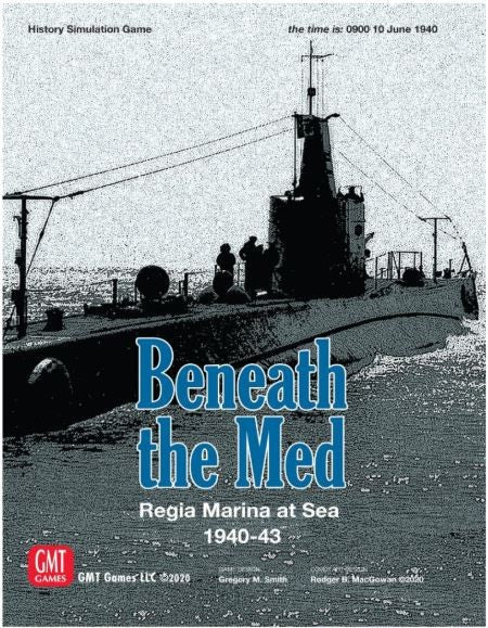 Beneath the Mediterranean: A Solitaire Tactical WWII Italian Submarine Game
